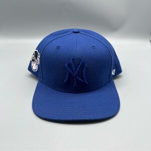 New York Yankees Hat Snapback Cap 47‎ Brand American League Logo Baseball Blue
